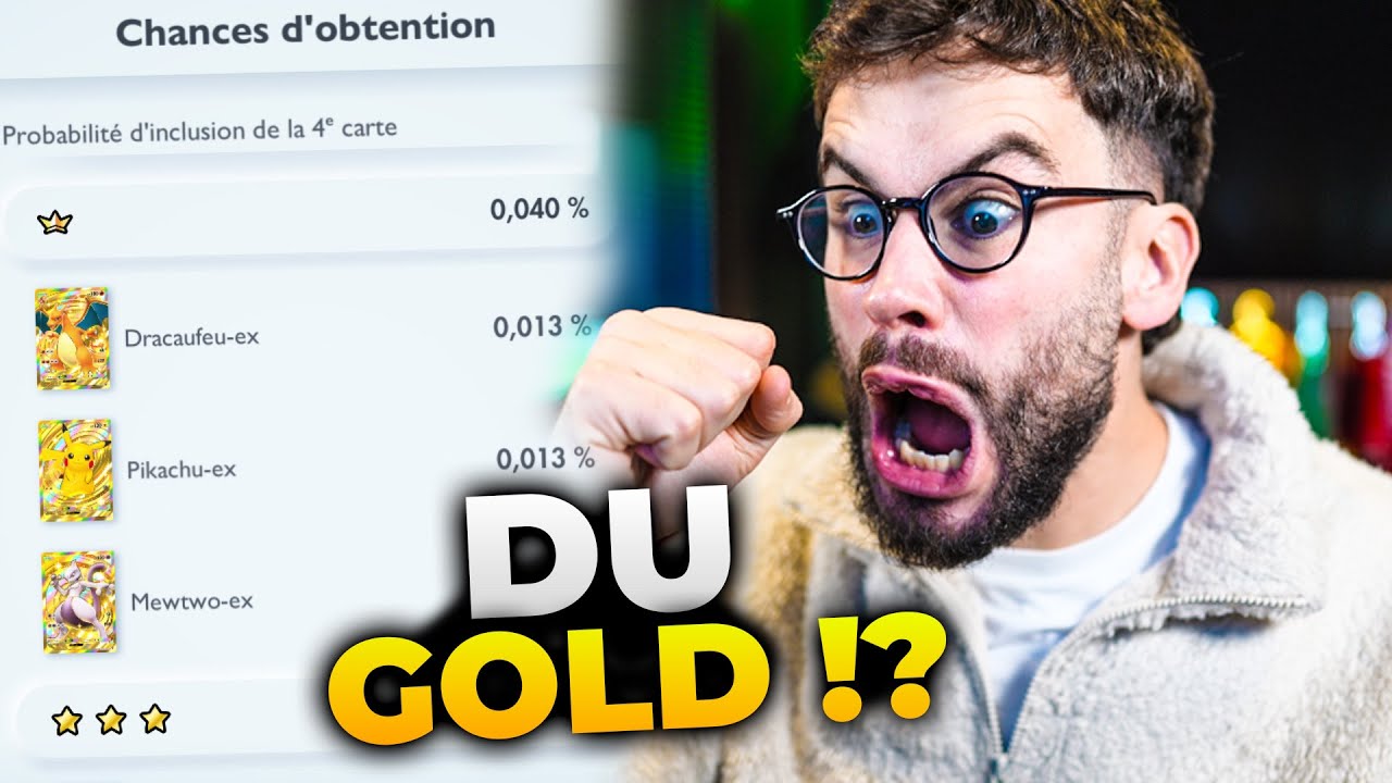 JE VEUX CETTE CARTE GOLD ! (opening Pokemon TCG Pocket)