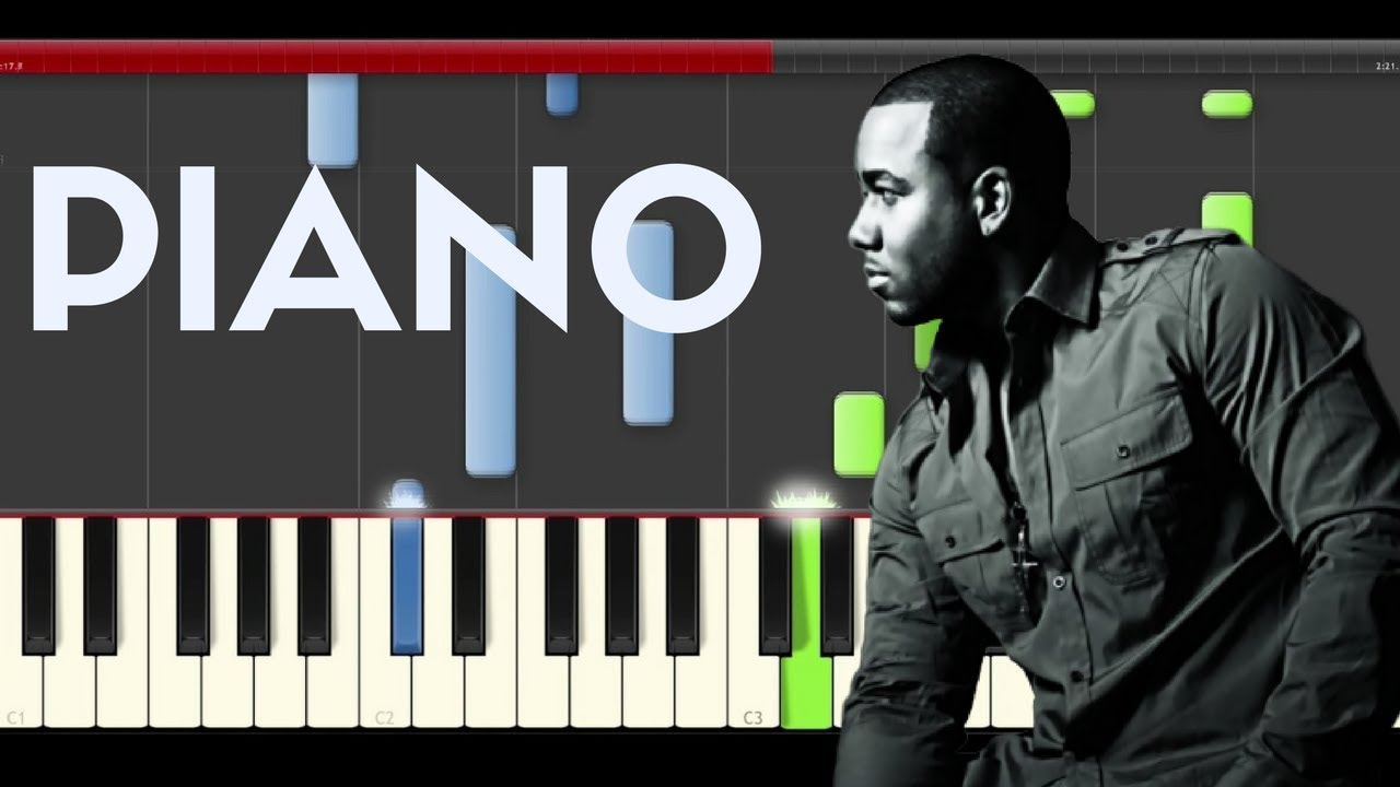 Romeo Santos Heroe Favorito Piano midi tutorial sheet partitura cover app karaoke