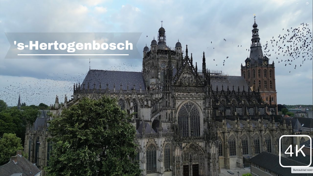 'S HERTOGENBOSCH Drone 4K 🇳🇱 Den Bosch | The Netherlands Holland - 2023
