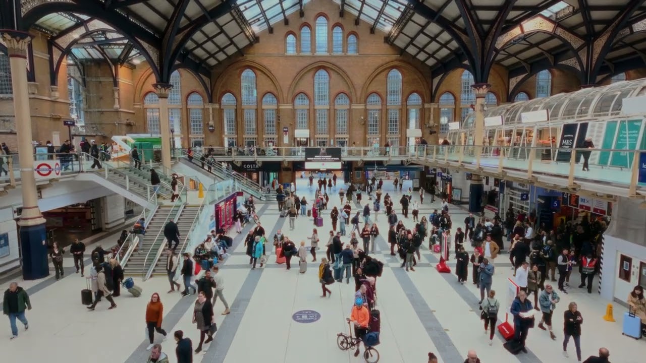 Liverpool Street and King's Cross stations