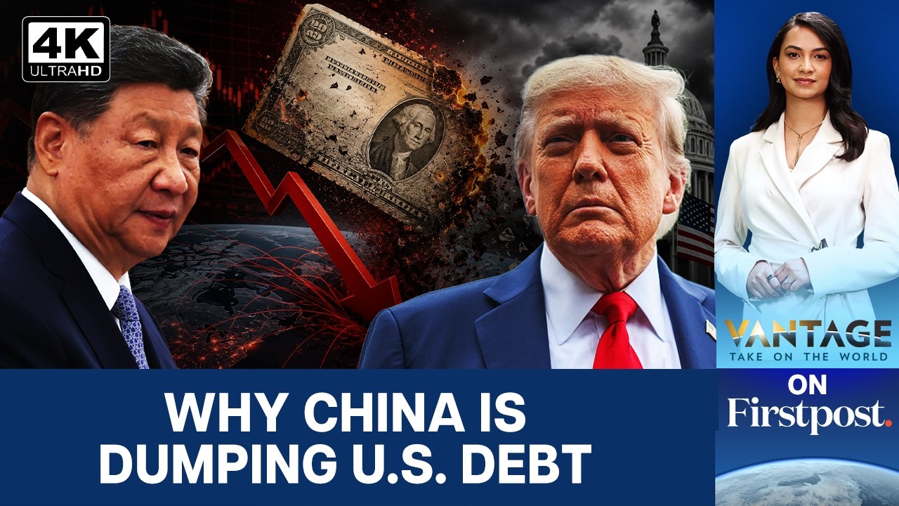 Китай и Япония избавляются от госдолга США | Vantage на Firstpost | 4K