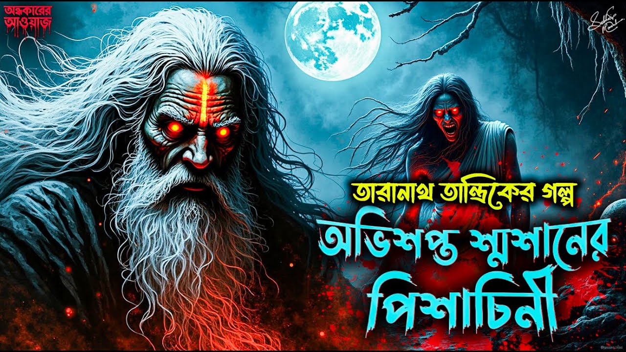 তারানাথ তান্ত্রিকের গল্প - অভিশপ্ত শ্মশানের পিশাচিনী | TARANATH TANTRIK | New Horror Audio Story