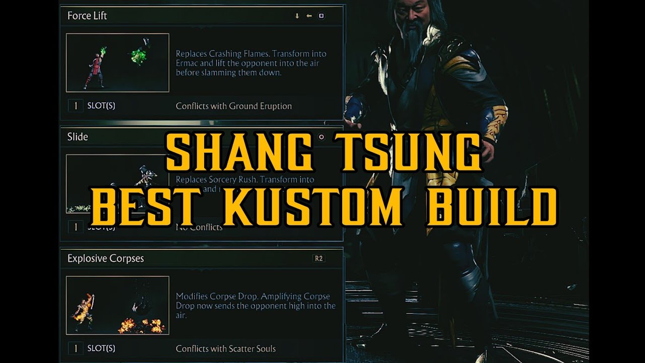 Mortal Kombat 11 - Best Kustom Build For Shang Tsung