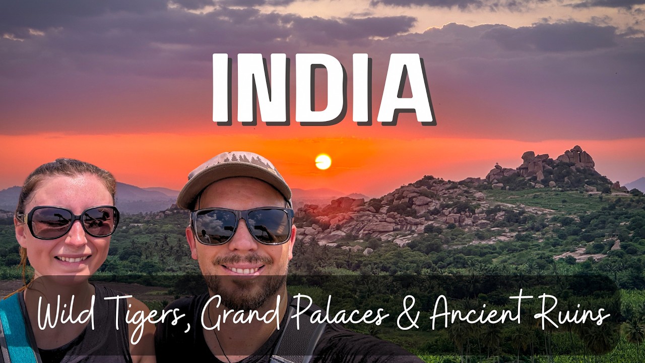 We Spotted a Wild Tiger! | Bandipur, Mysore & Hampi Travel Guide