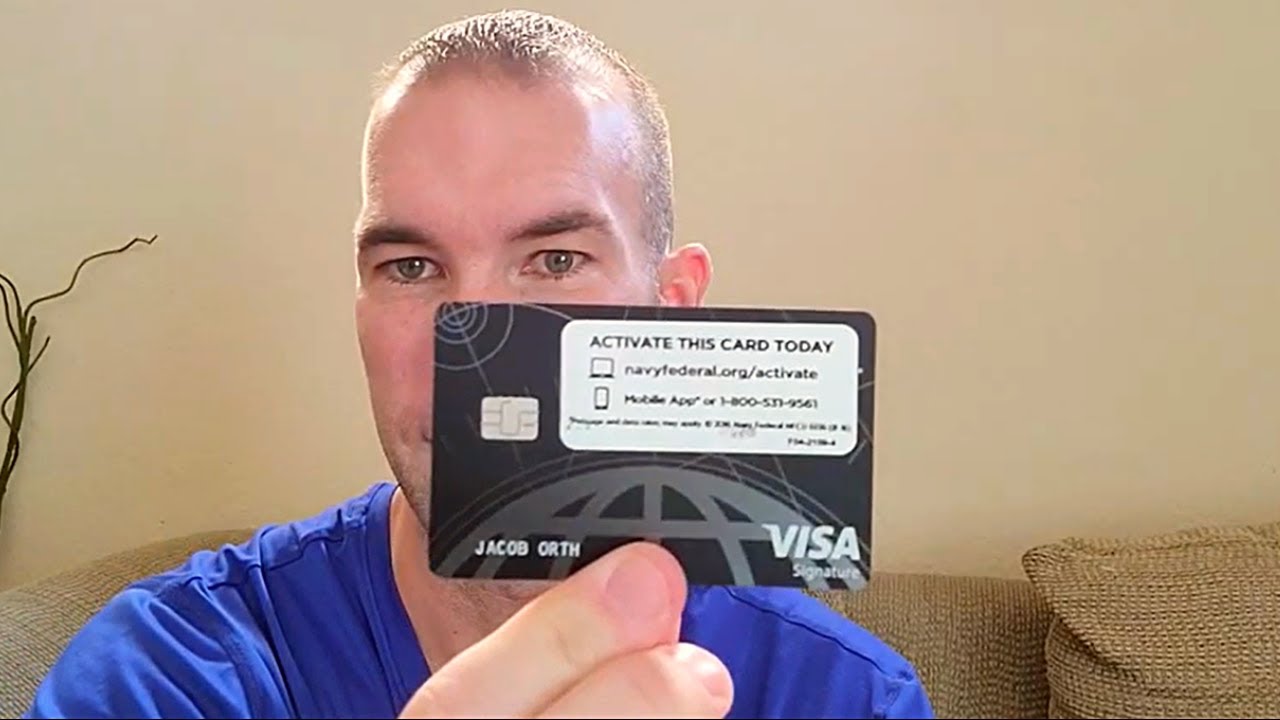 Navy Federal Flagship Credit Card Unboxing