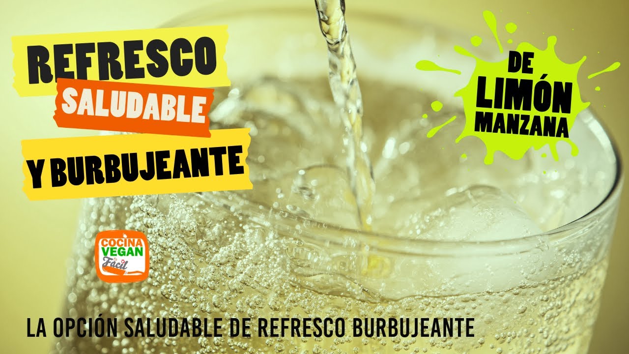 No compres más REFRESCO: ¡Haz esta versión SALUDABLE y BURBUJEANTE de Limón! #receta #soda