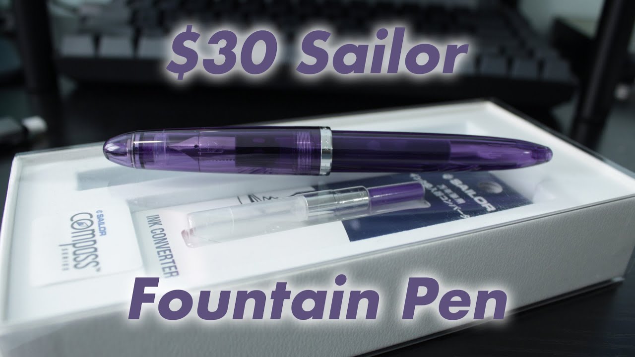 Is this $30 Sailor fountain pen any good? | Sailor Compass 1911 Review | Fountain Pen Review #14