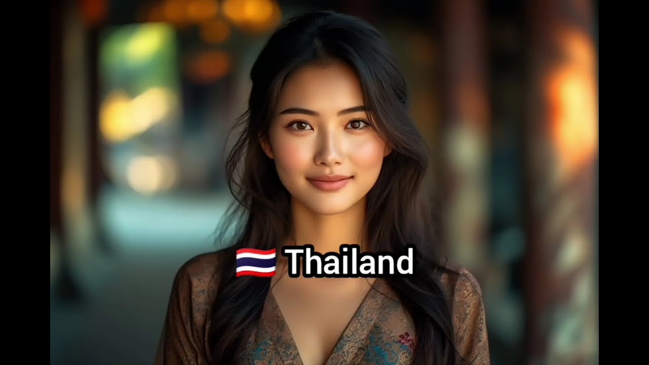 Countries of The World as Womens generated by AI part-1