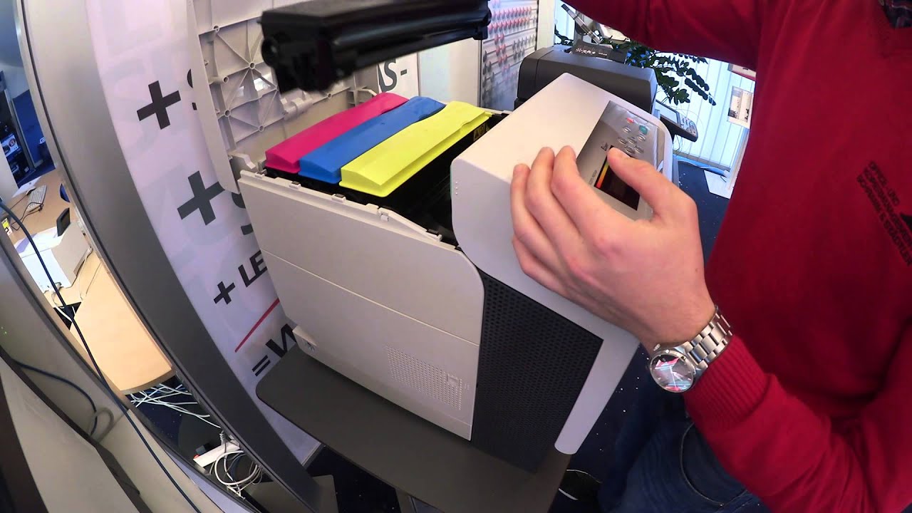 Kyocera ECOSYS P6030cdn P7035cdn Tonerwechsel OKM2000 Bayreuth