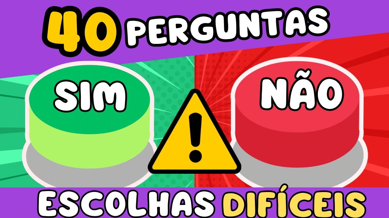🟢🔴 SIM ou NÃO? Escolha Um BOTÃO… Mas Não Se Arrependa! (DESAFIO das ESCOLHAS) 🤯