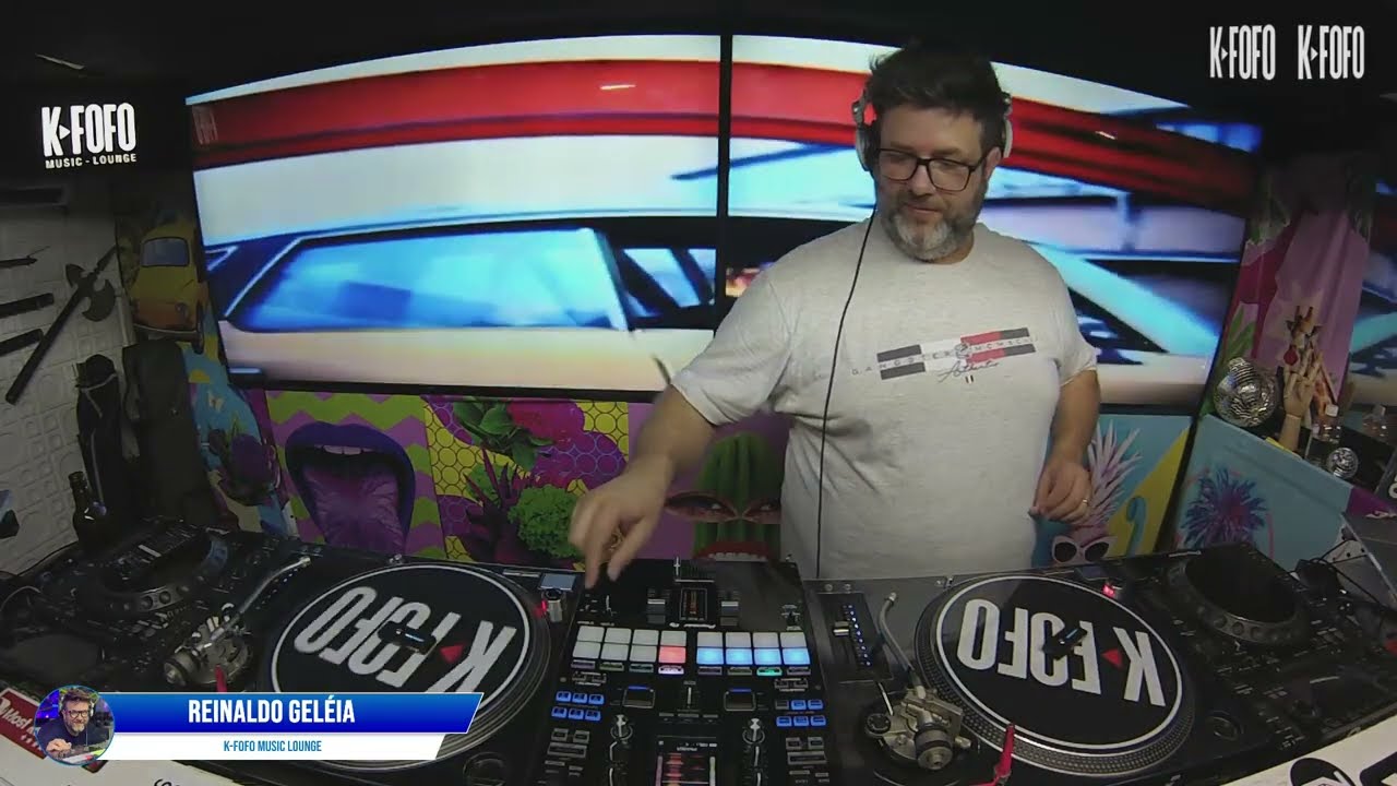 K-FOFO MUSIC LOUNGE - DJ REINALDO GEL&Eacute;IA - 90'S EURODANCE