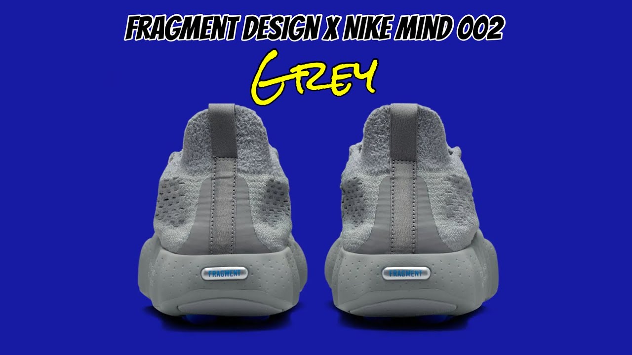 Fragment Design x Nike Mind 002 Grey