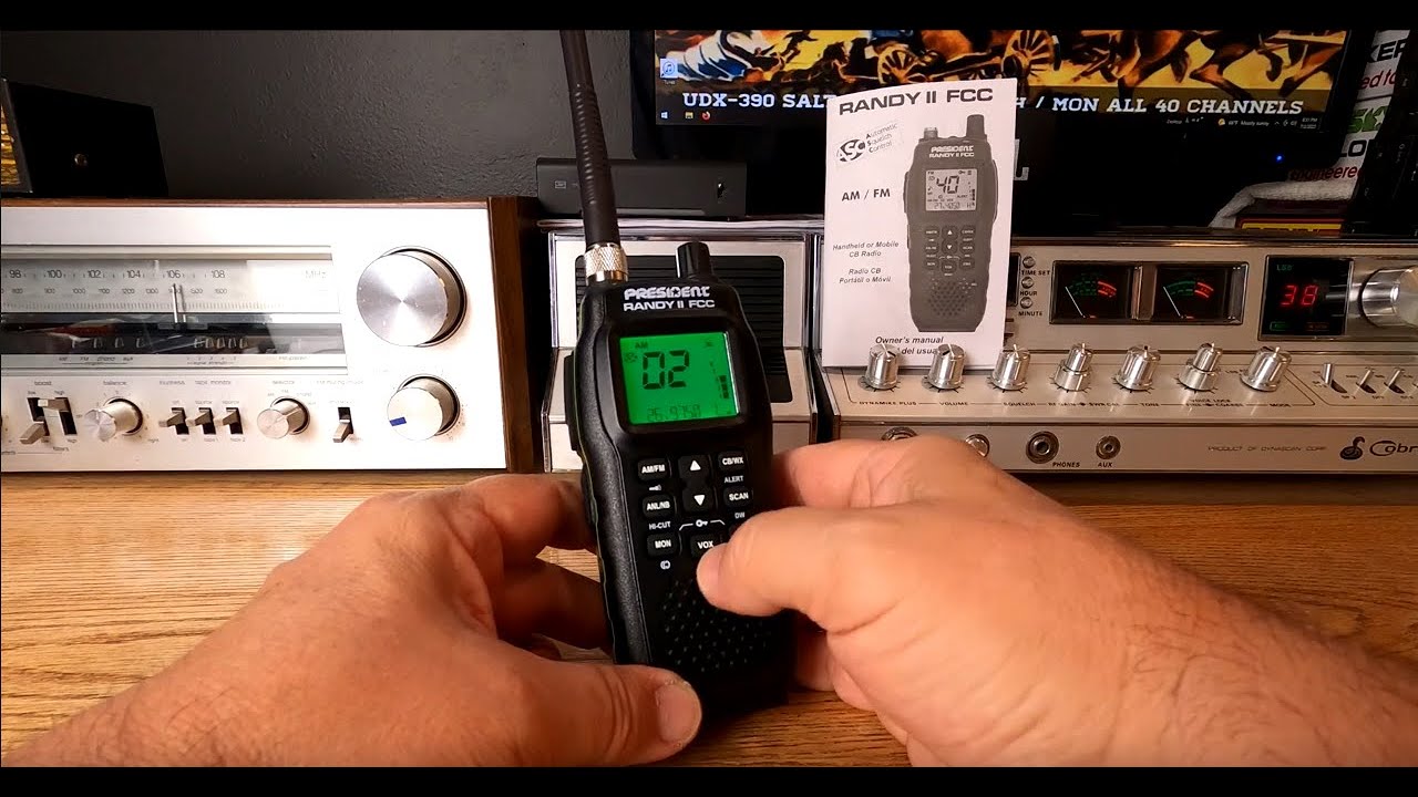 President Randy II FCC How to use Scan Skip feature