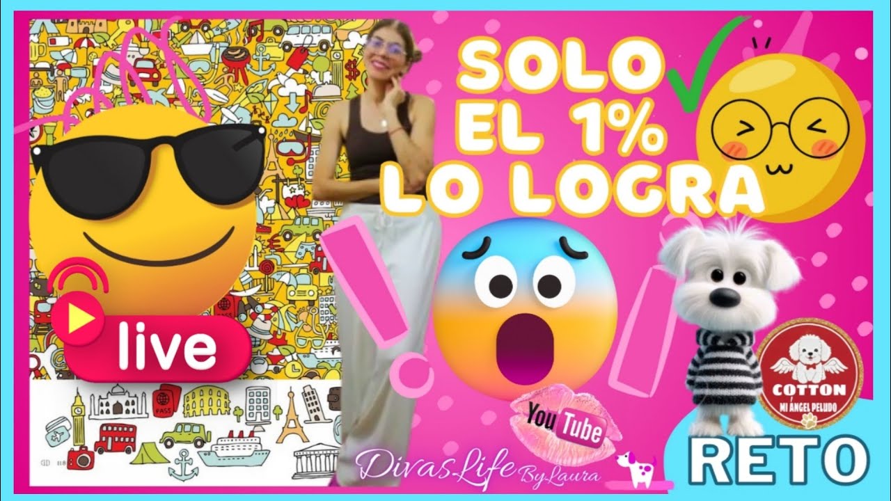¿DÓNDE ESTÁN?🕵️‍♂️ ¡Encuentra Los Objetos Ocultos🎲 RETO: Sólo El 1% Lo Logra🤓 Dinámicas DivasLife
