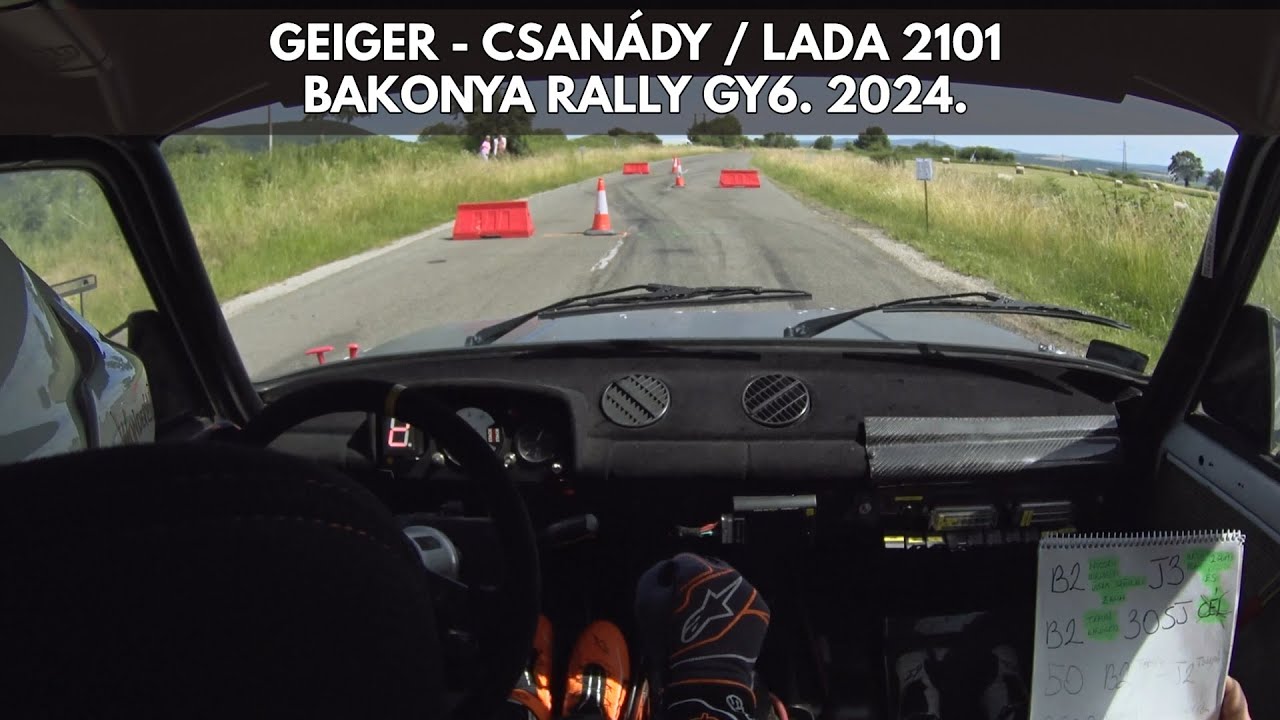 Geiger - Csanády / Lada 2101 / Bakonya Rally Gy6. 2024 - TheLepoldMedia