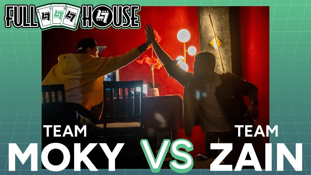 FULL HOUSE 2025  MOKY VS ZAIN CREWS