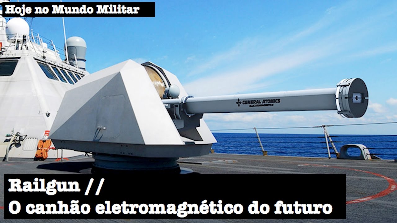 Railgun, o canhão eletromagnético do futuro