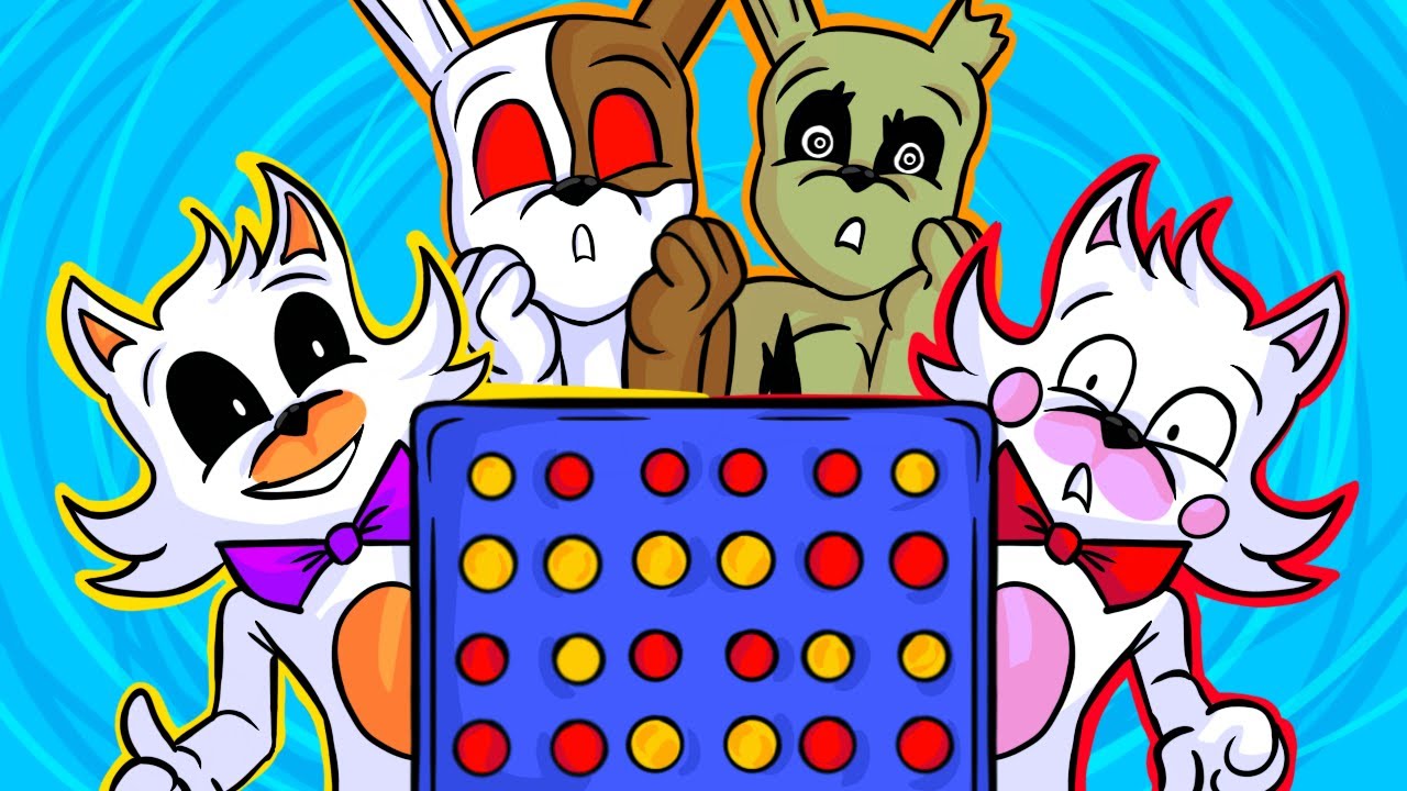 Minecraft Fnaf Plays Connect 4 (Minecraft Roleplay)
