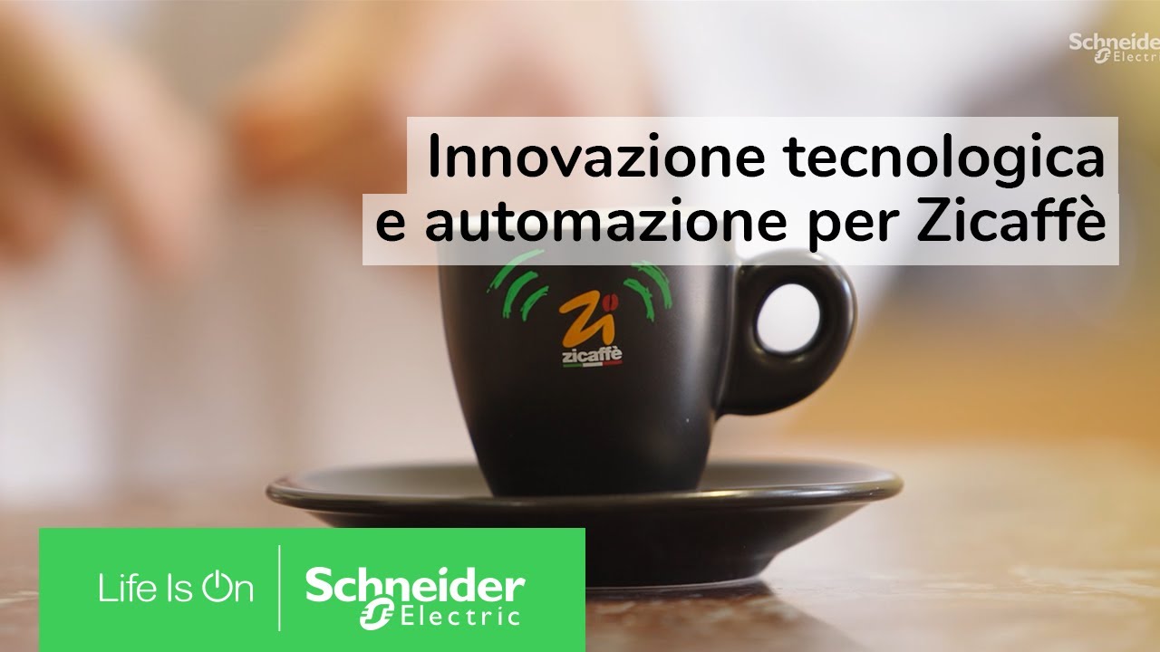 Attenzione verso l'innovazione e l'ambiente per Zicaffè |  Schneider Electric Italia