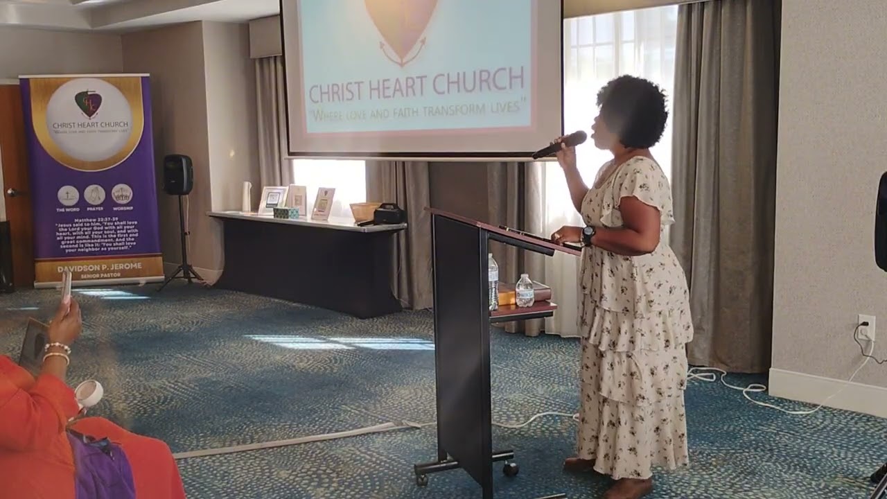 Sr. Nancy Cesar Singing a Song on October 26, 2025