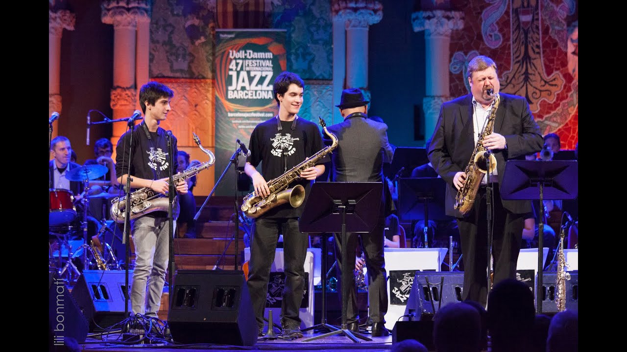 2015 From this moment on  SANT ANDREU JAZZ BAND ( joan chamorro dir ) & JOEL FRAHM IGNASI TERRAZA,