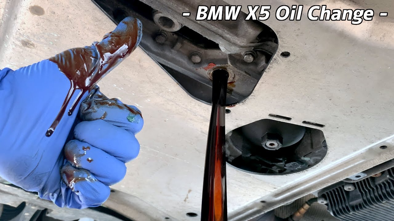 【今回もDIYで】BMW X5 E70のオイル交換をするよ Changing engine oil on BMW X5 E70 4.8i 2008