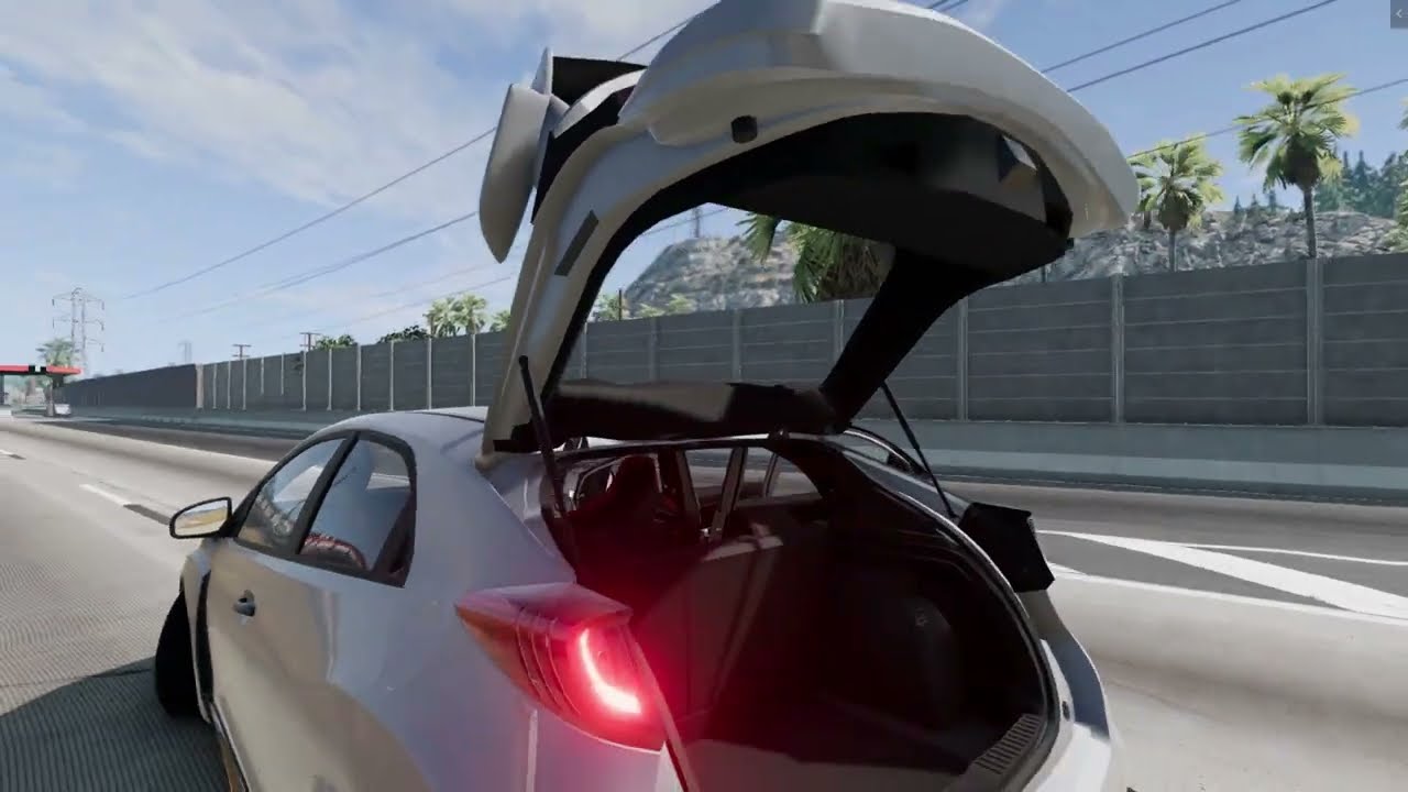 Honda Civic Type R FK2 | BeamNG drive Mod Review