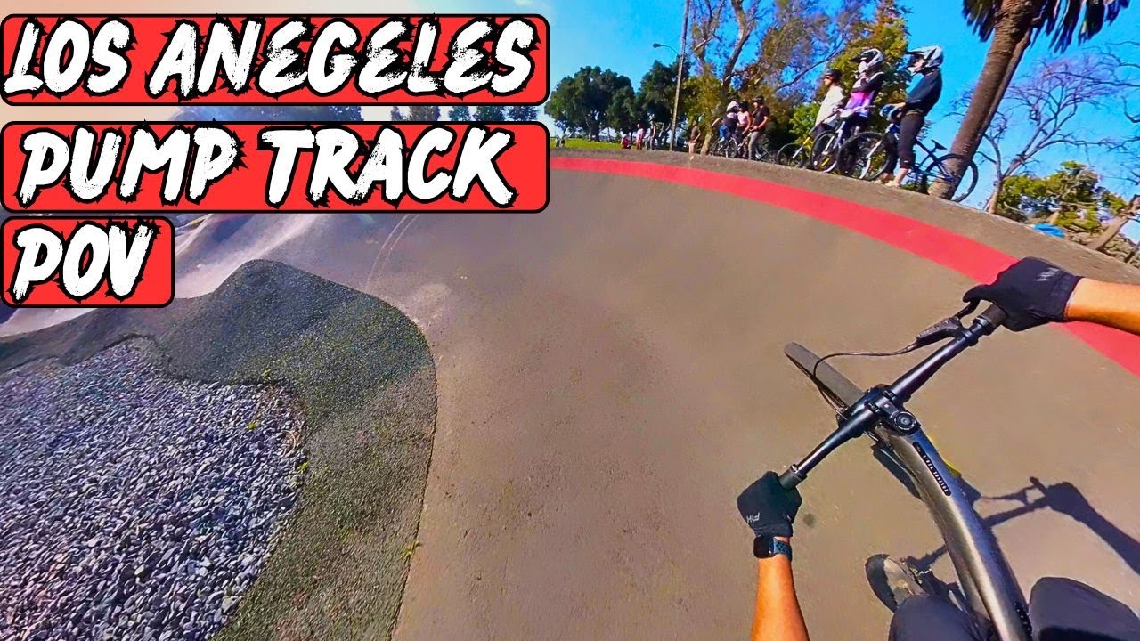 Checking out the Inglewood Pump track | [4K] POV