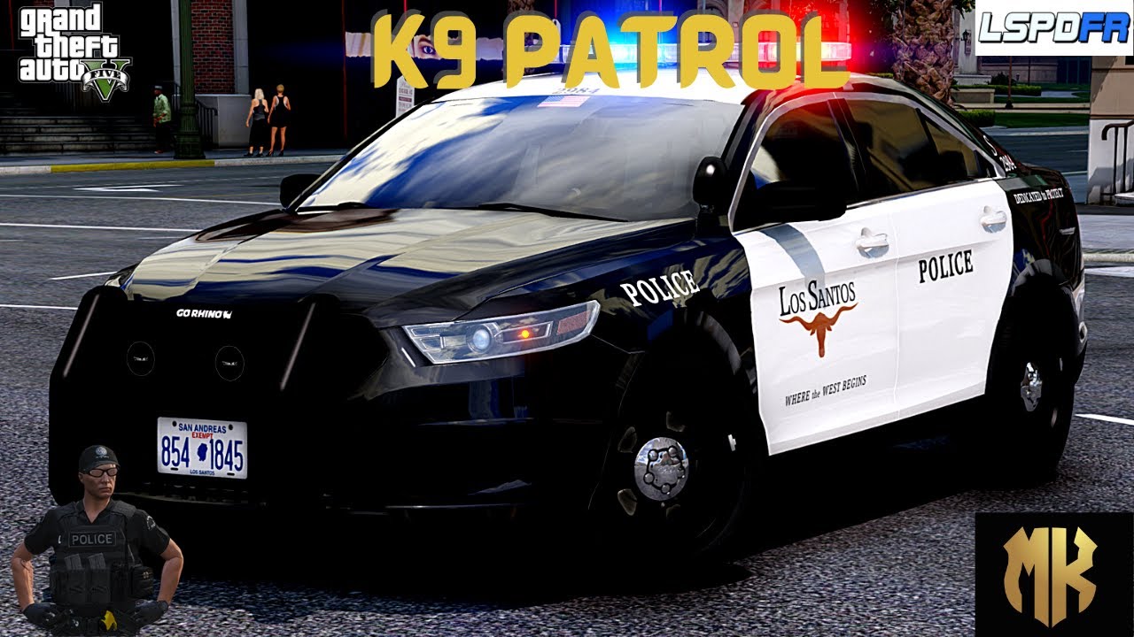 #gta5 #gtav #lspdfr K9 UNIT | LSPDFR 0.48 (GTA 5 POLICE PC MOD)