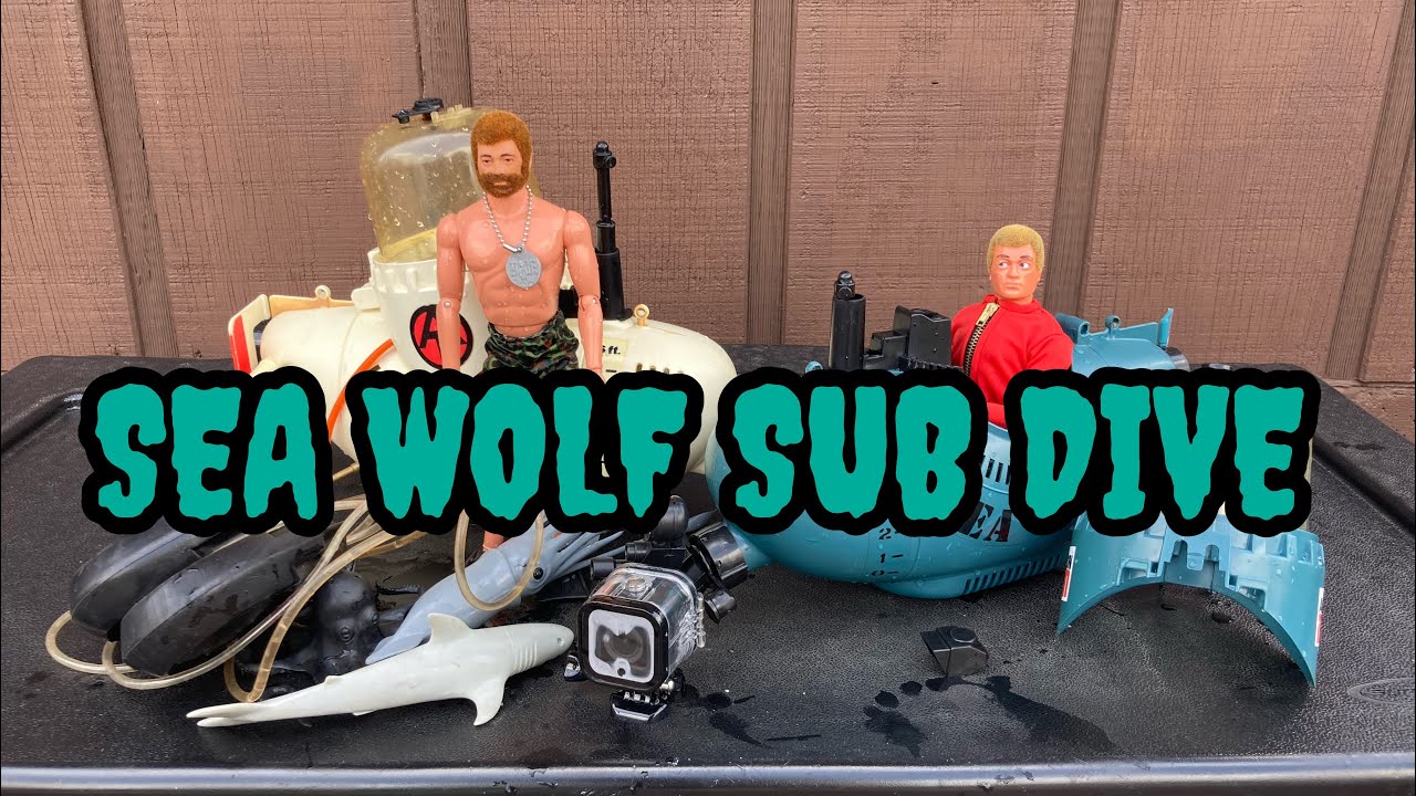 Action Man: Морской волк, погружение на подводной лодке: Настоящее приключение в стиле экшен #sku...