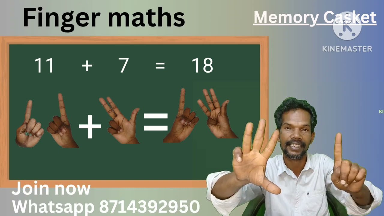 Finger Maths part 3       Subhash Sukumareechar