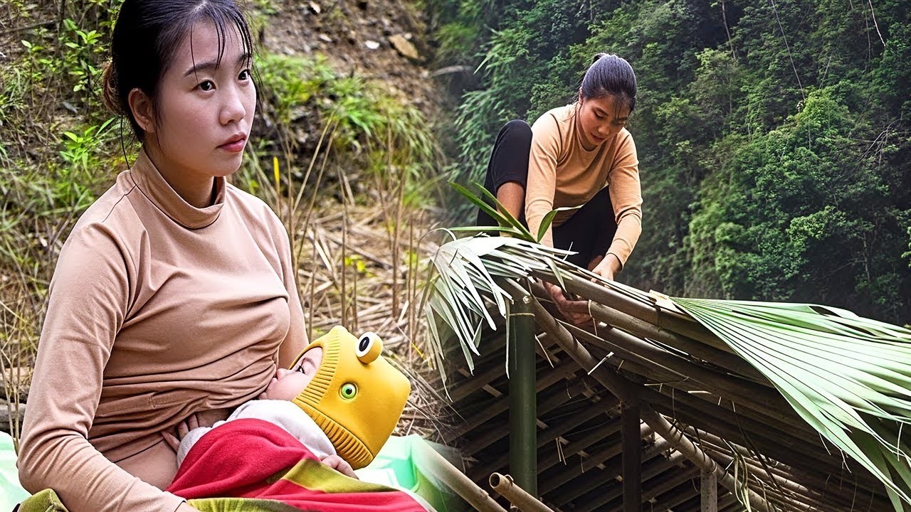 90 Days Building a Sustainable Bamboo House (Single Mom’s Solo Project)