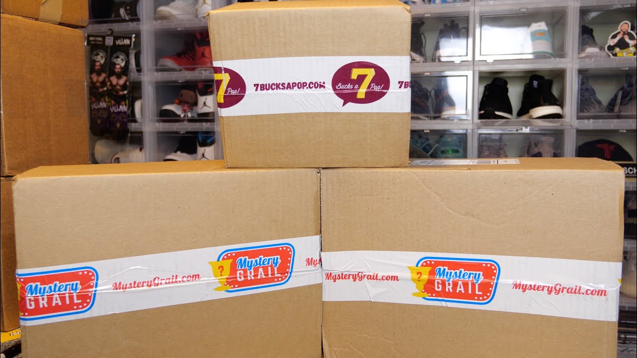 Opening a 7 Bucks a Pop $295 Funko Pop Mystery Box & FOUR $15 Mystery Grail Funko Pop Boxes