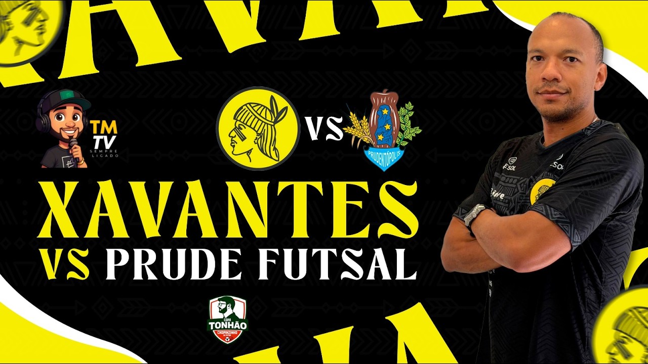 COPA TONHÃO DE FUTSAL 2026 - XAVANTES X PRUDE FUTSAL - ESTRÉIA DO XAVANTES 2026