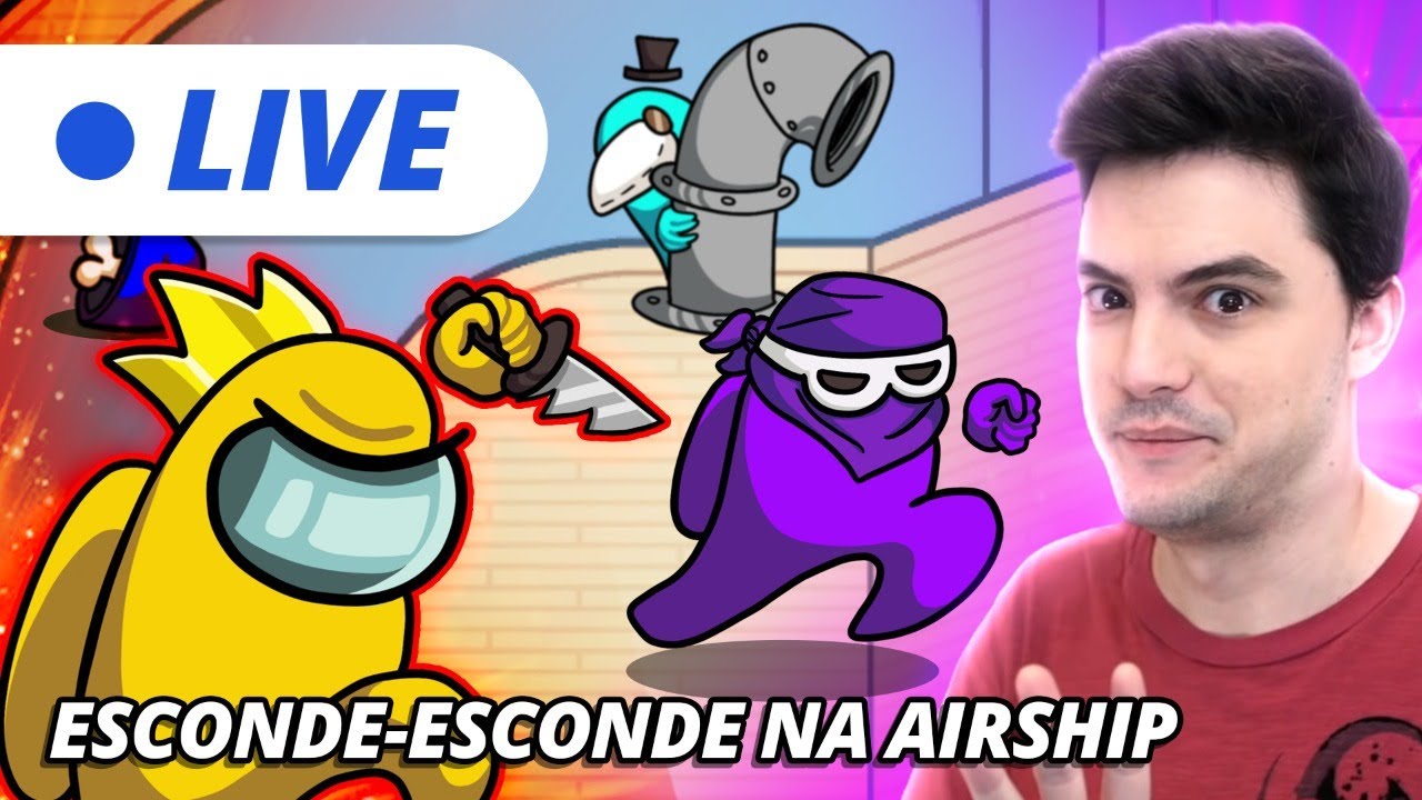 LIVE - ESCONDE-ESCONDE NO AMONG US! [+10]