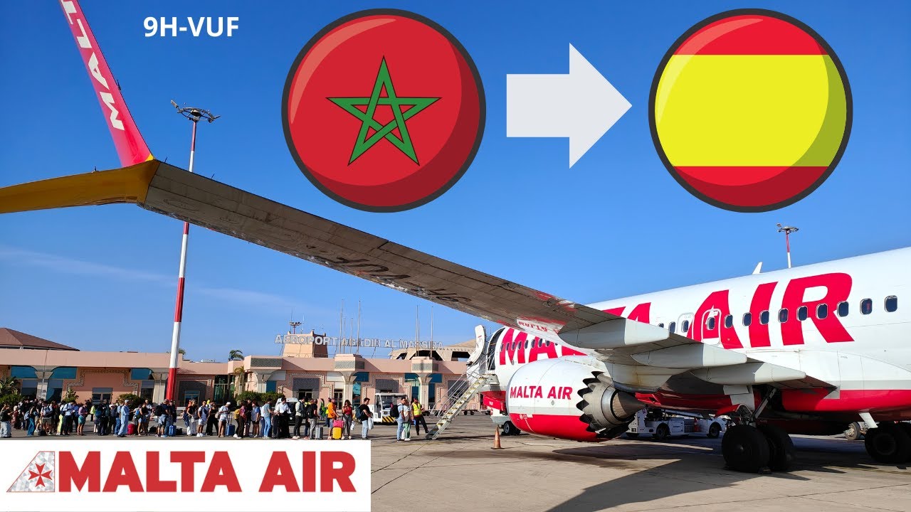 Agadir Al-Massira to Madrid,Malta Air (Ryanair) Boeing 737 MAX 8 trip report