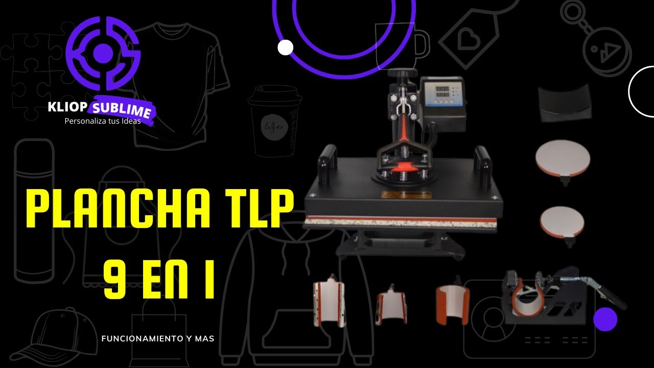 Plancha para sublimar todos los productos (TLP)