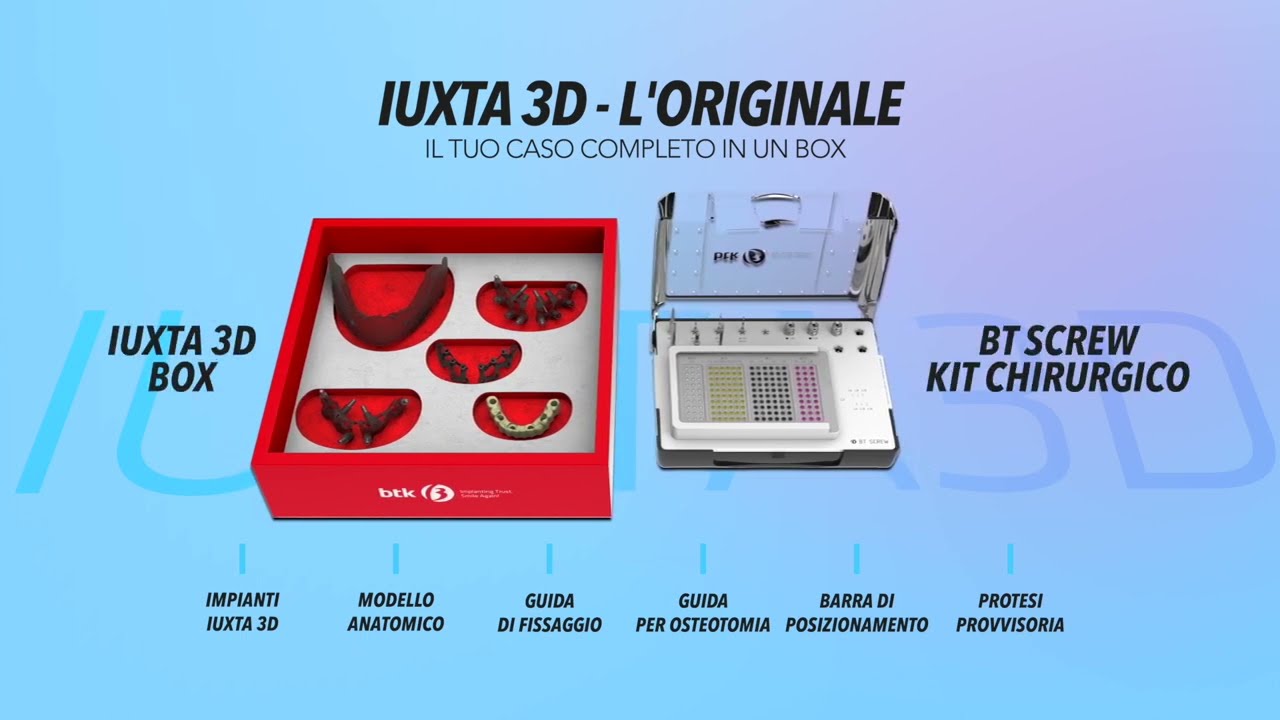 IUXTA 3D - DISPOSITIVI IMPLANTARI 3D PRINTED