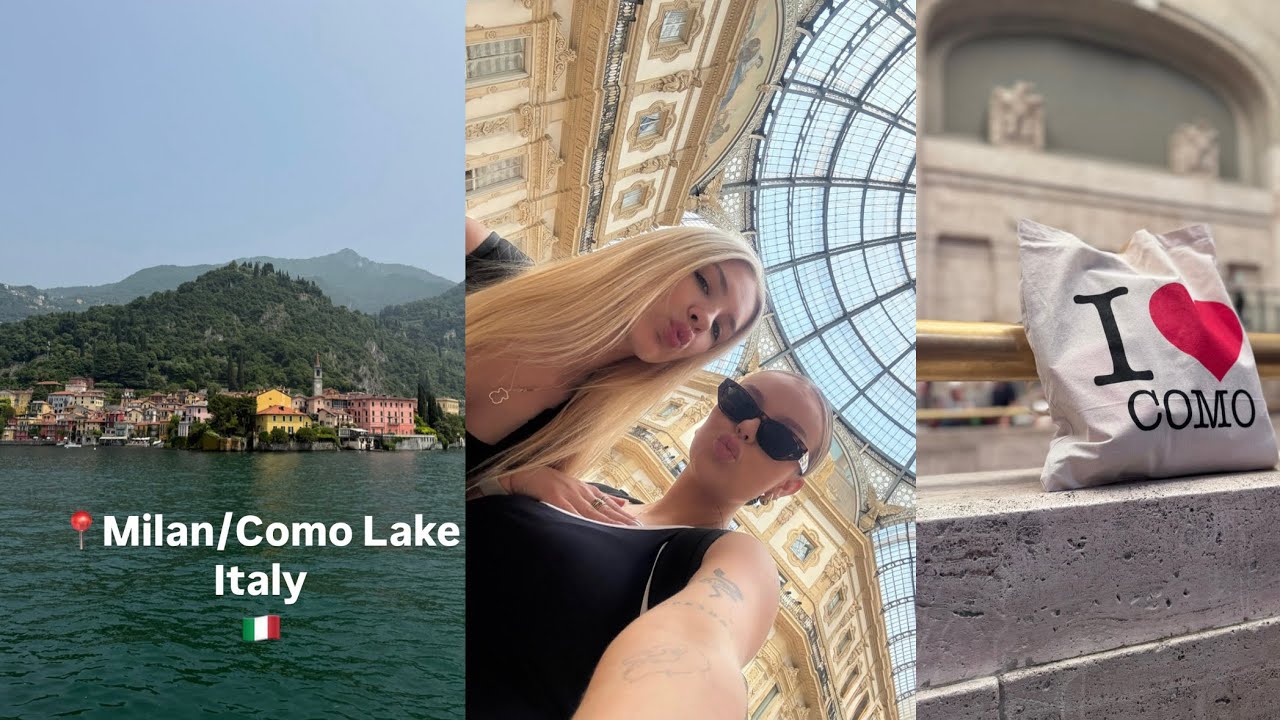 MILAN, Como Lake I T A L Y 🇮🇹 | VLOG (co zawsze zabieramy za granicę do jedzenia?)