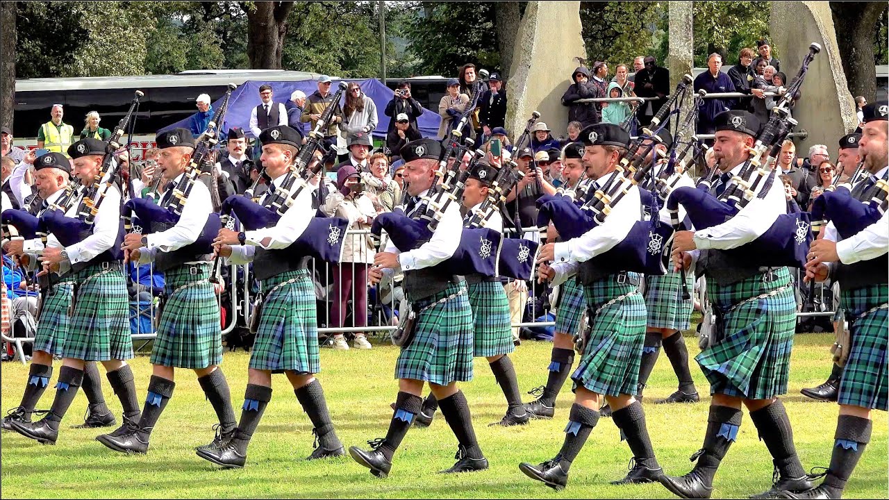 Inveraray Pipe Band take 1st at 2025 European Pipe Band Championships, held inCity of Perth Scotland