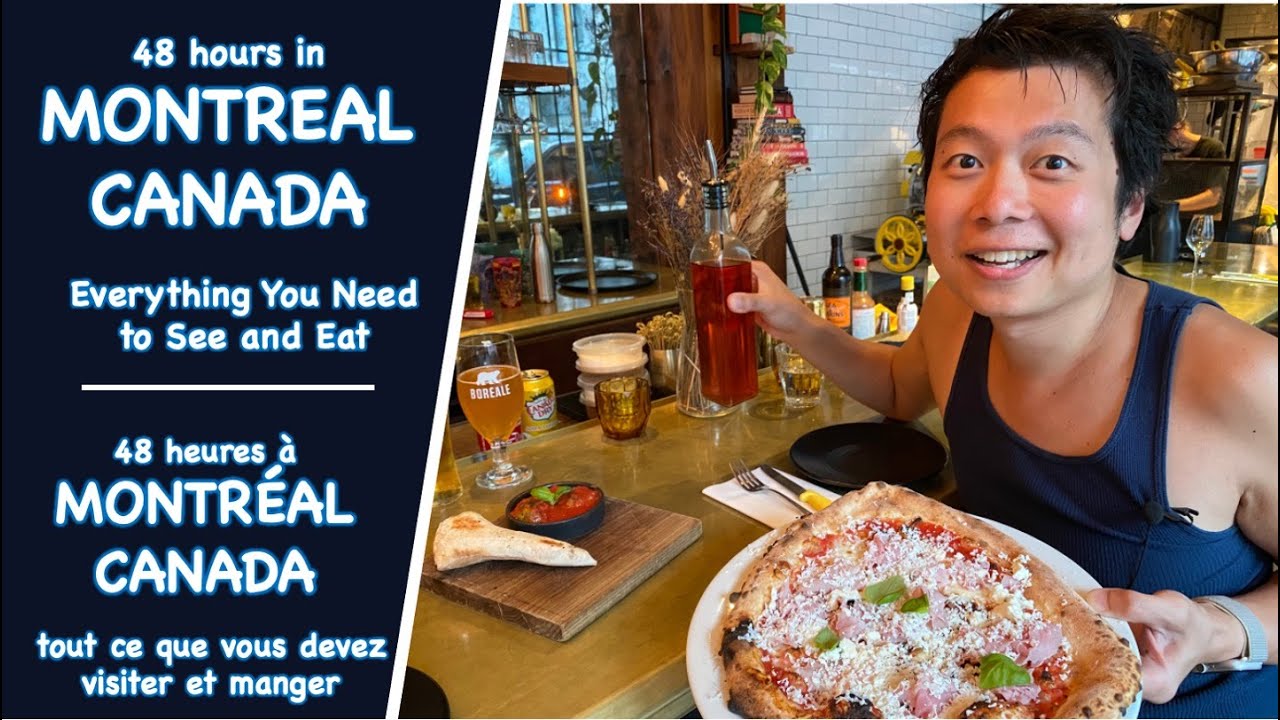 48 Hours In MONTREAL CANADA! What You Need To See And Eat / Tout Ce Que Vous Devez Visiter Et Manger