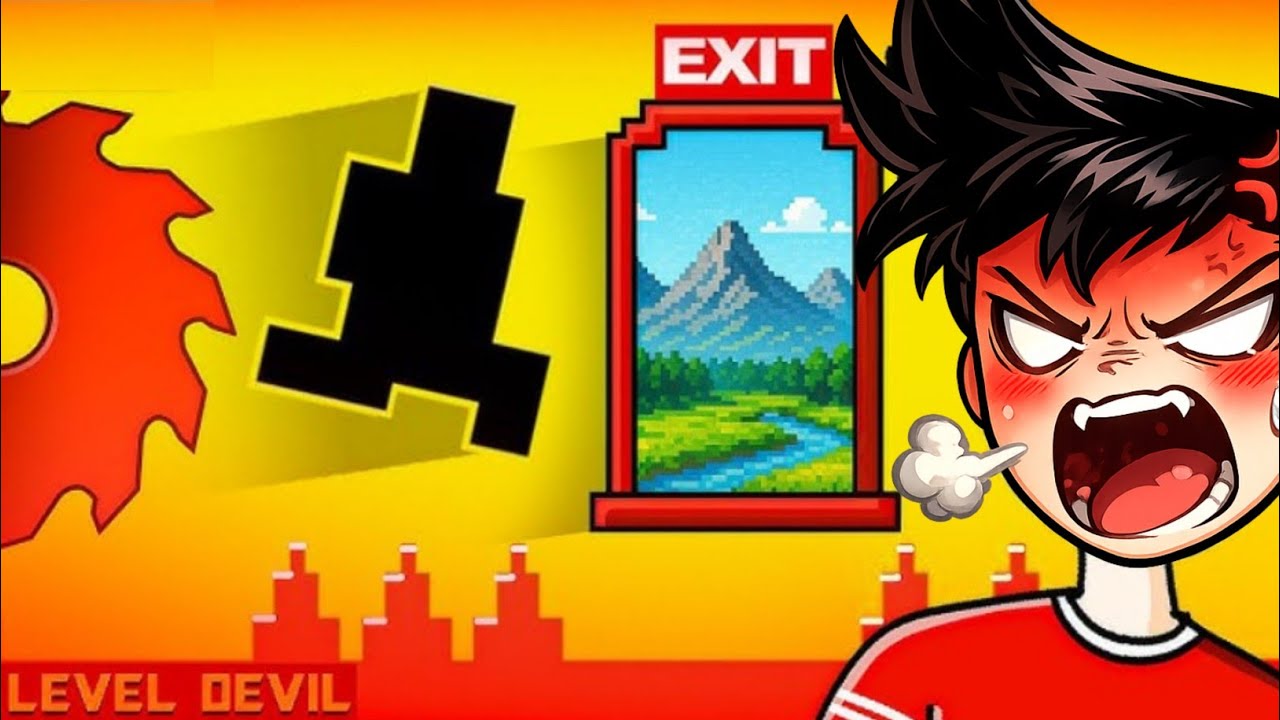 The world most difficult game Level Devil full gameplay in Bangla.