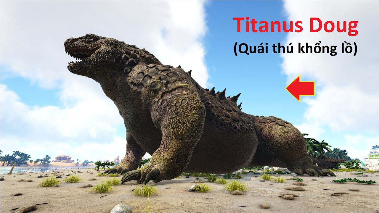 ARK Monster #1 - Quái thú cá sấu KHỔNG LỒ 