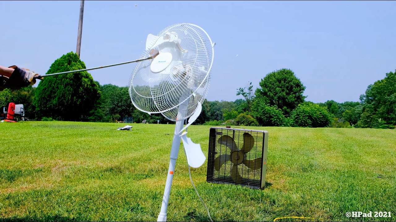 Duracraft Pedestal Fan Destruction