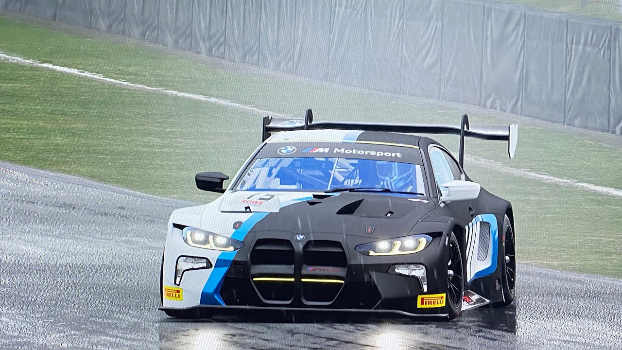 Sliding Everywhere in Medium Rain | ACC Oulton Park