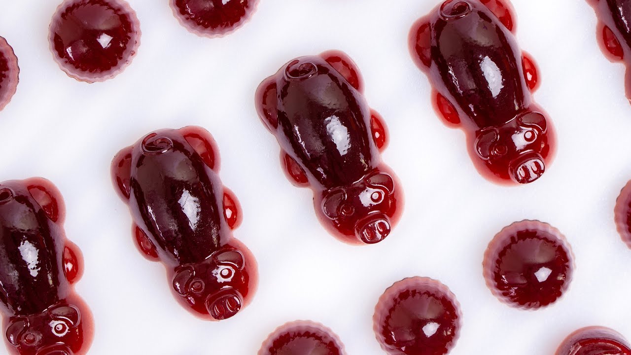 超简单的水果软糖：用天然的材料来做健康的零嘴 Super Simple Two Ingredients Fruit Gummy Recipe
