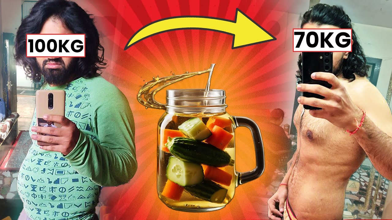 I Drank MAGIC WATER & Lost 30 KG FAT