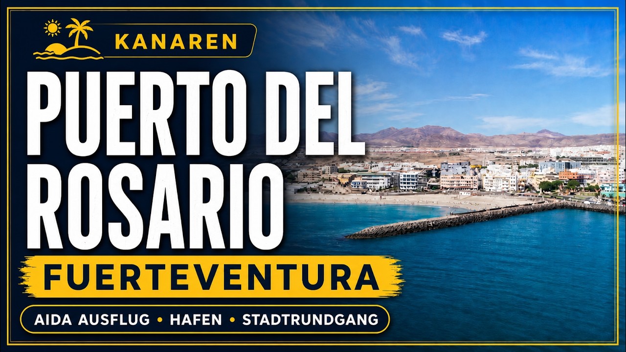 Puerto del Rosario entdecken 🌴 &ndash; Die charmante Hauptstadt von Fuerteventura | AIDA Landausflug
