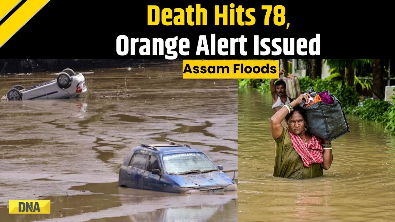 Assam Floods: Deaths Toll Rises To 78, IMD Issues Orange Alert For Heavy Rainfall In Parts Of State