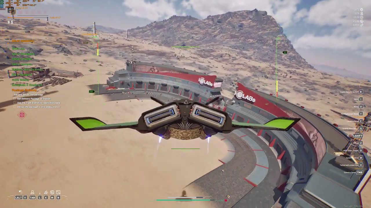 Qanga v0.0.17 - Visting the New Djibouti City (4K HDR)